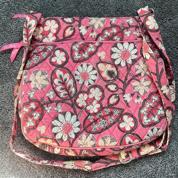 Pink Paisley Vera Bradley Crossbody Bag - Picture 4 of 7